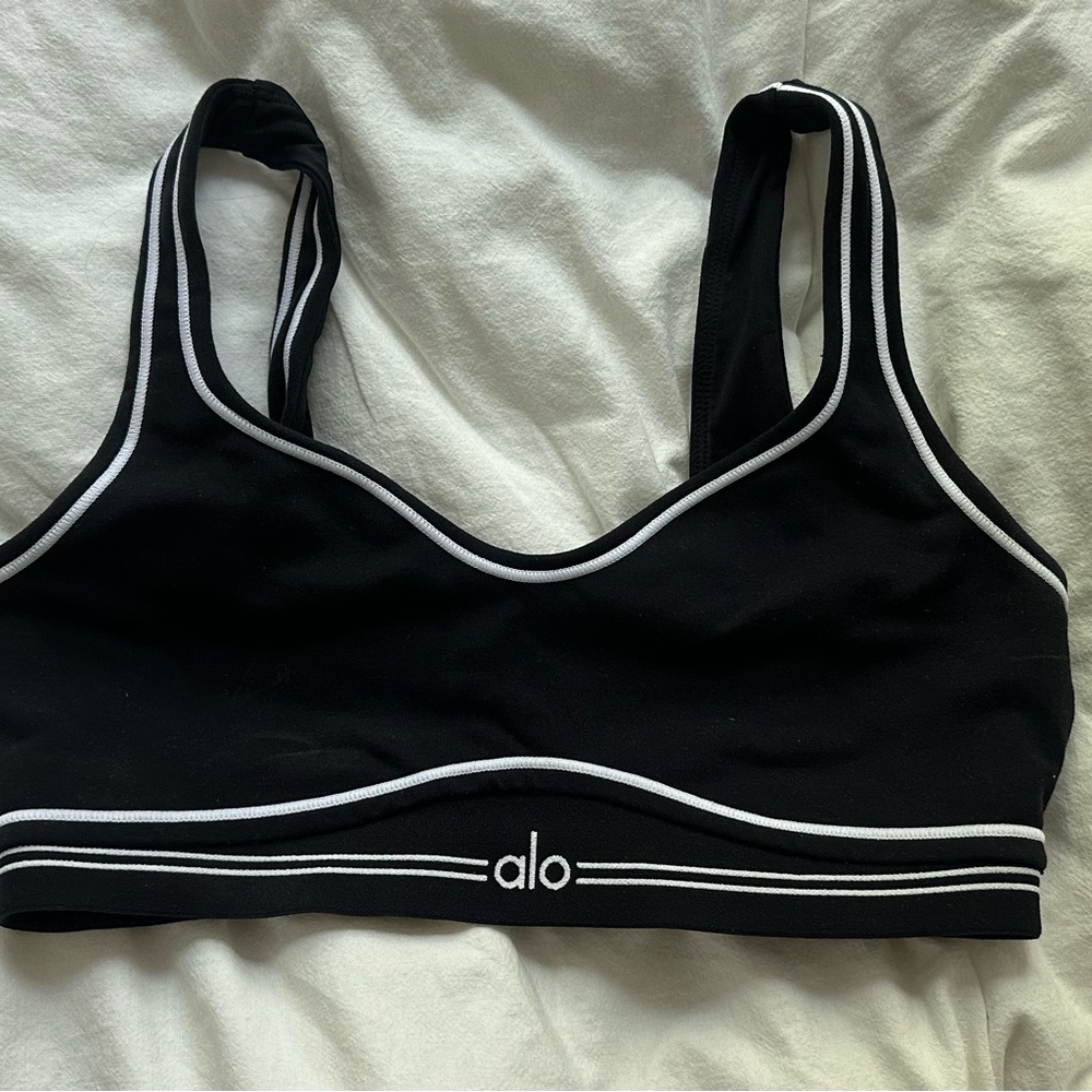 ALO Yoga Black Sports Bra